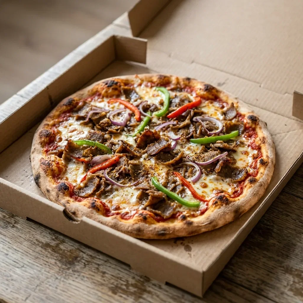 Pizza kebab medium
