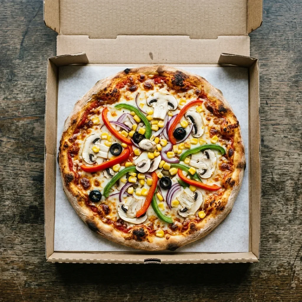 Pizza vegetariana small