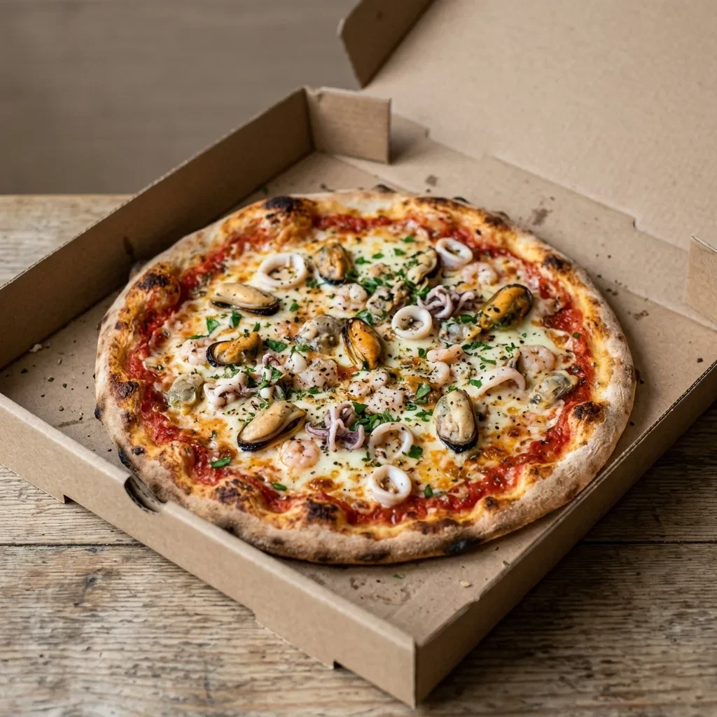 Pizza frutti di mare small