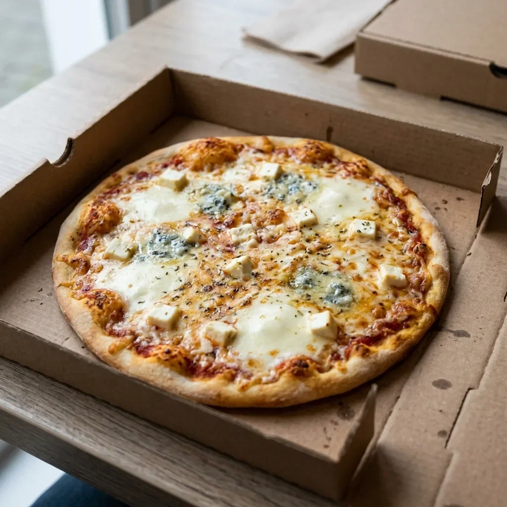 Pizza quattro formaggi small