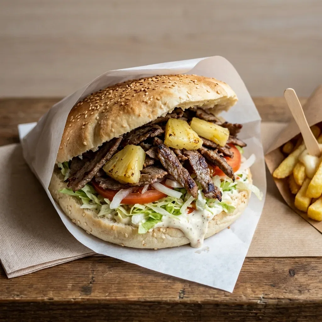 Pita hawai yaprak ( kalfsvlees)