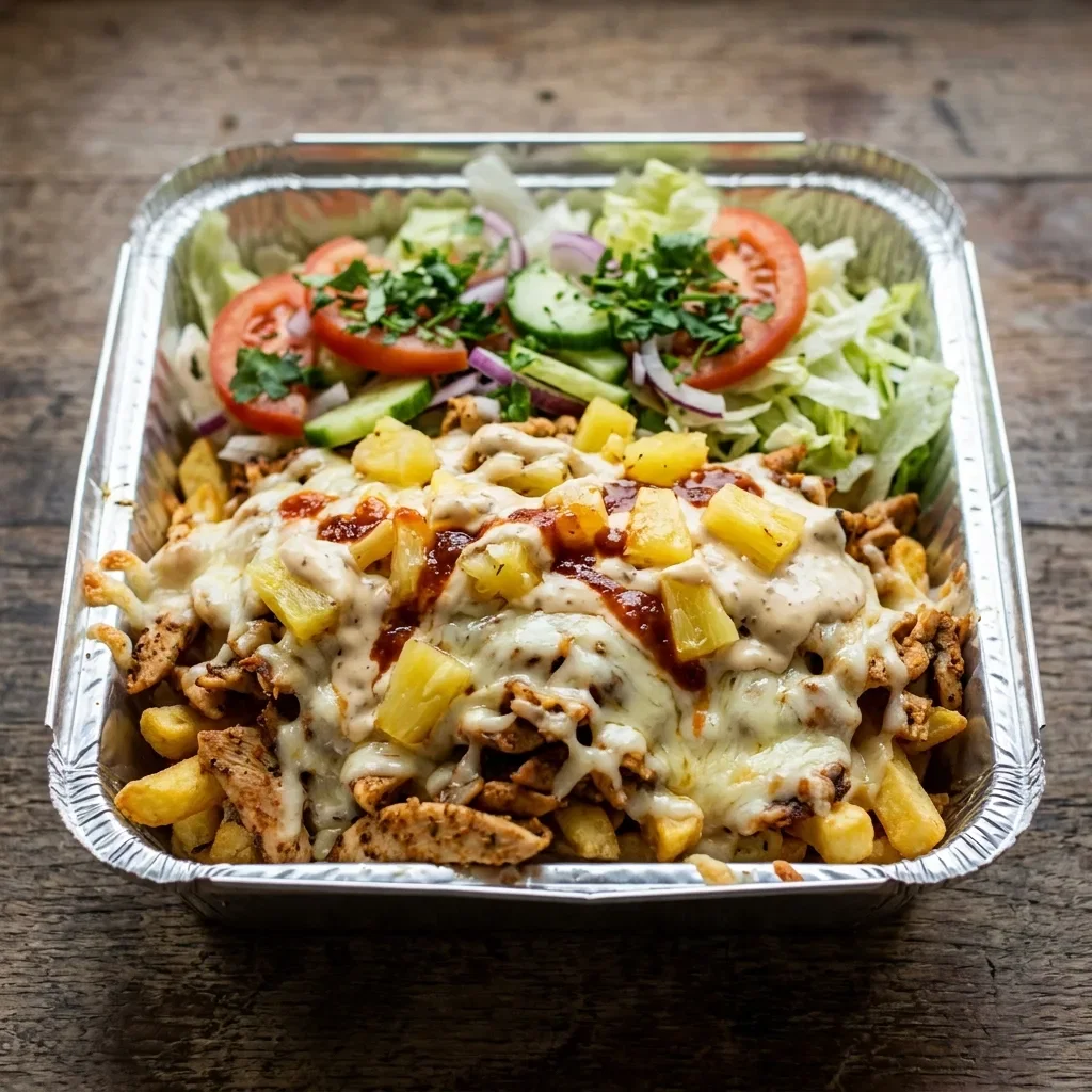 Kapsalon pita hawai
