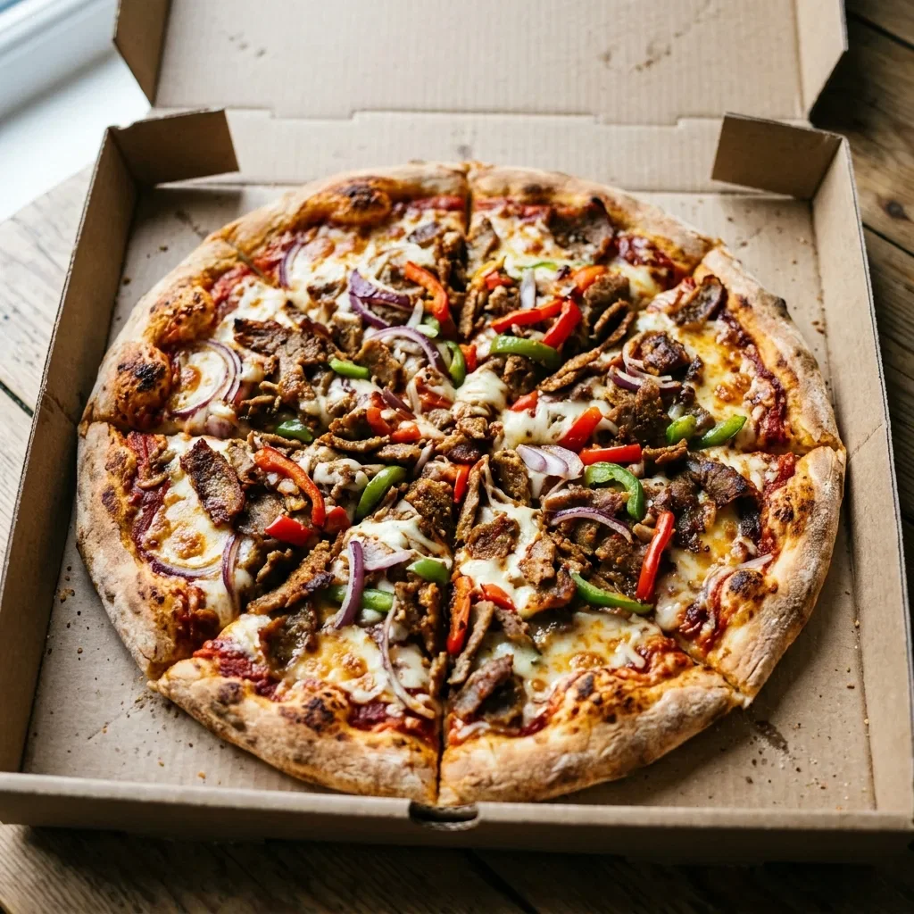 Pizza kebab large