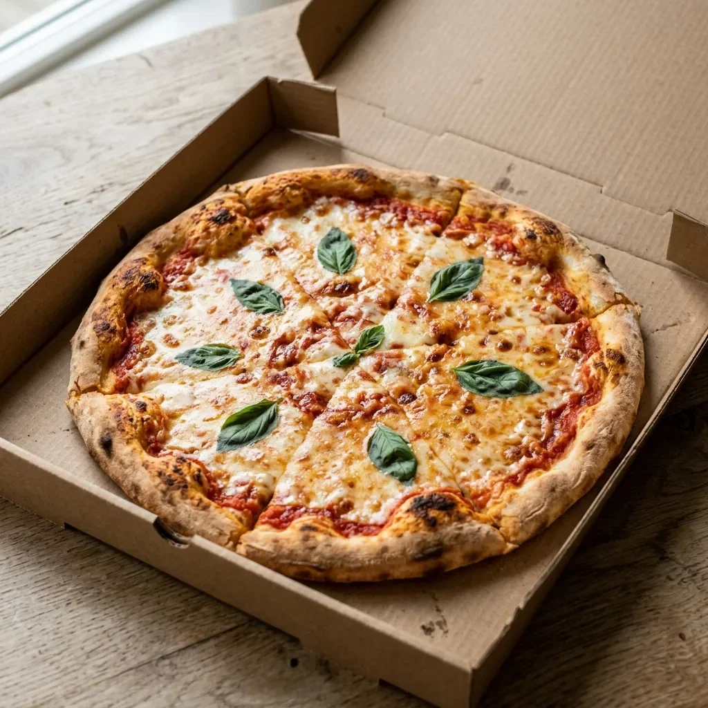 Pizza margherita large