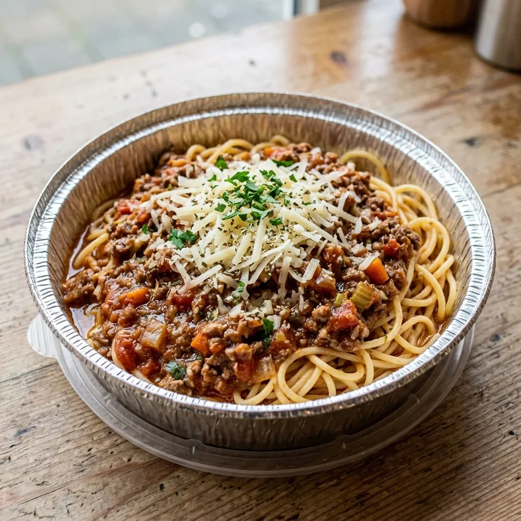 Pasta bolognaise