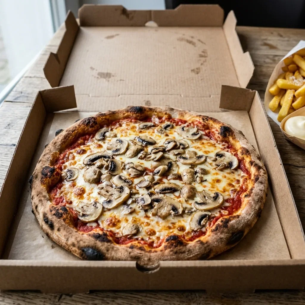 Pizza funghi small