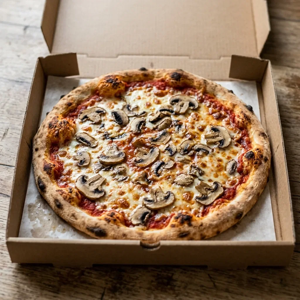 Pizza funghi medium