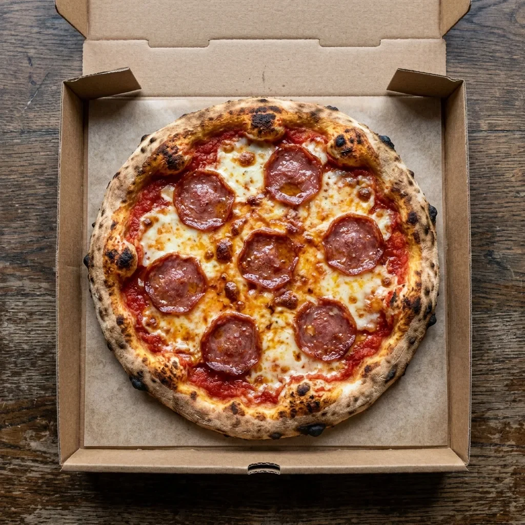 Pizza salami small