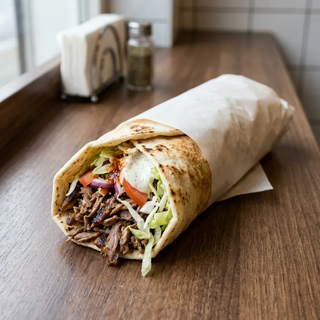 Durum pita yaprak ( kalfsvlees)