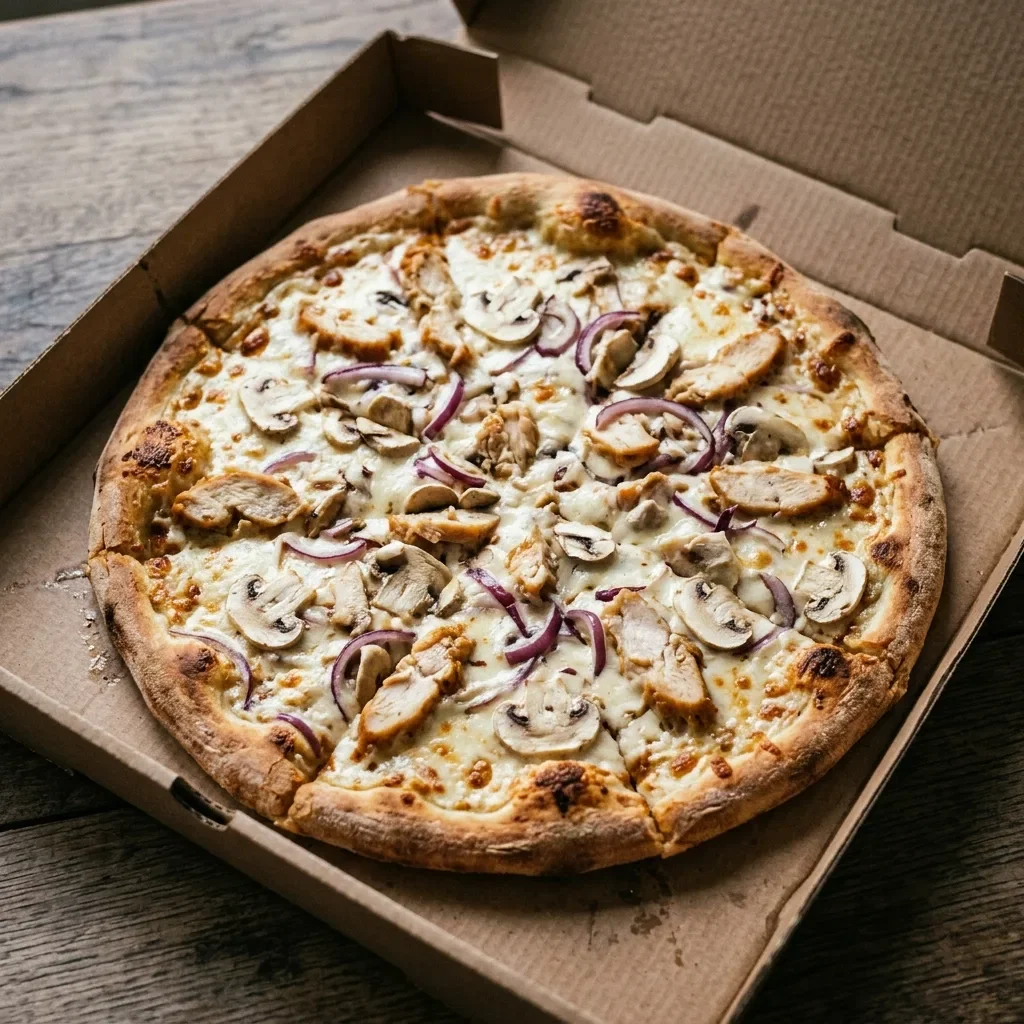 Pizza creamy chicken medium