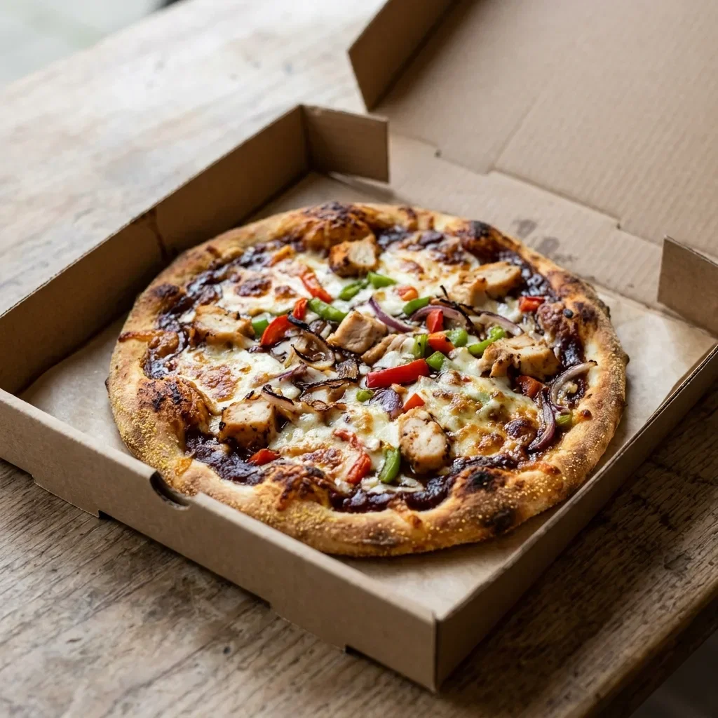 Pizza bbq chicken small