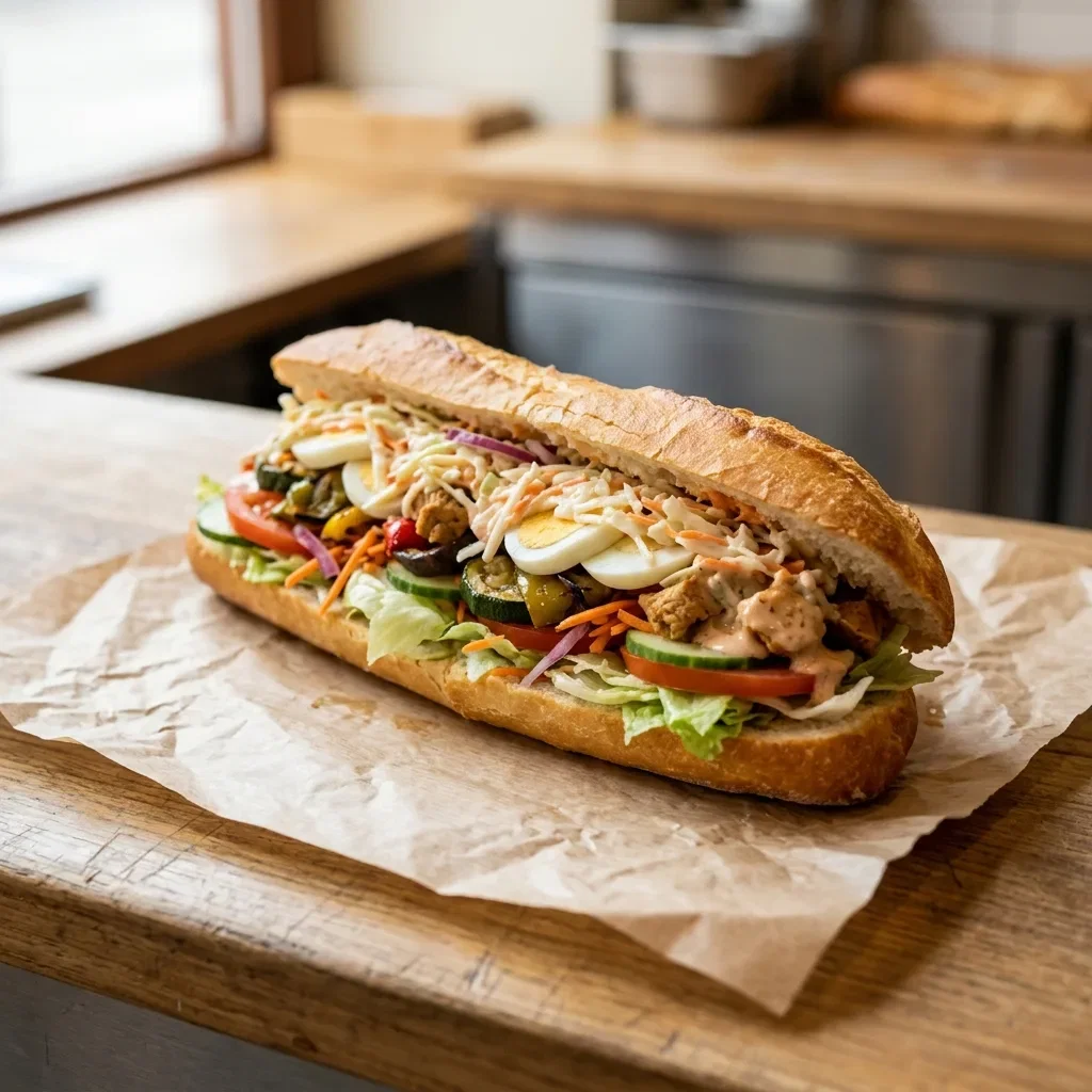 Vegetarisch broodje mix