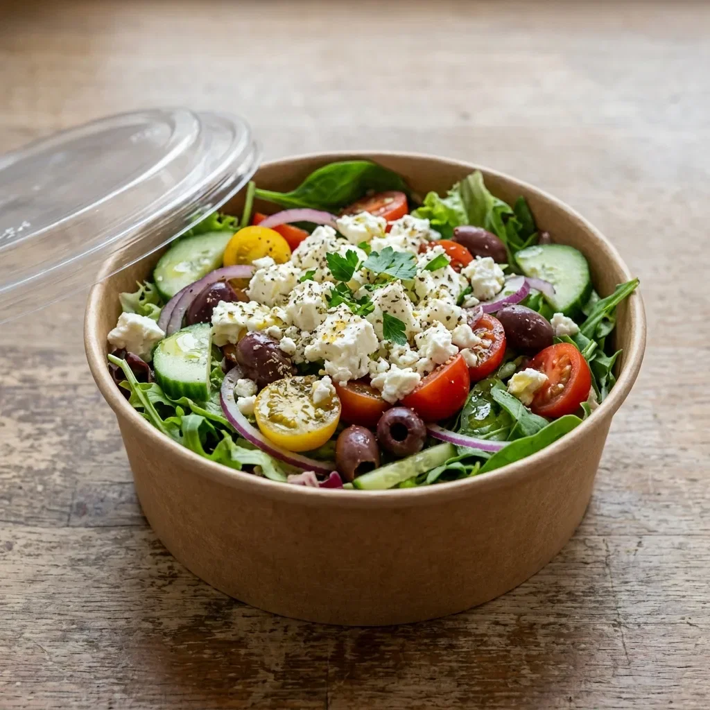 Salade mix feta