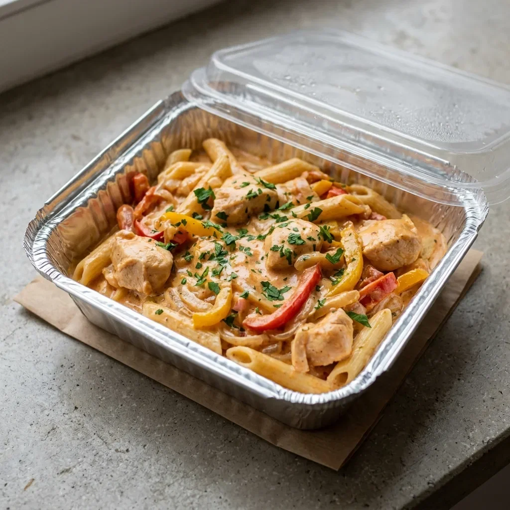 Pasta pollo