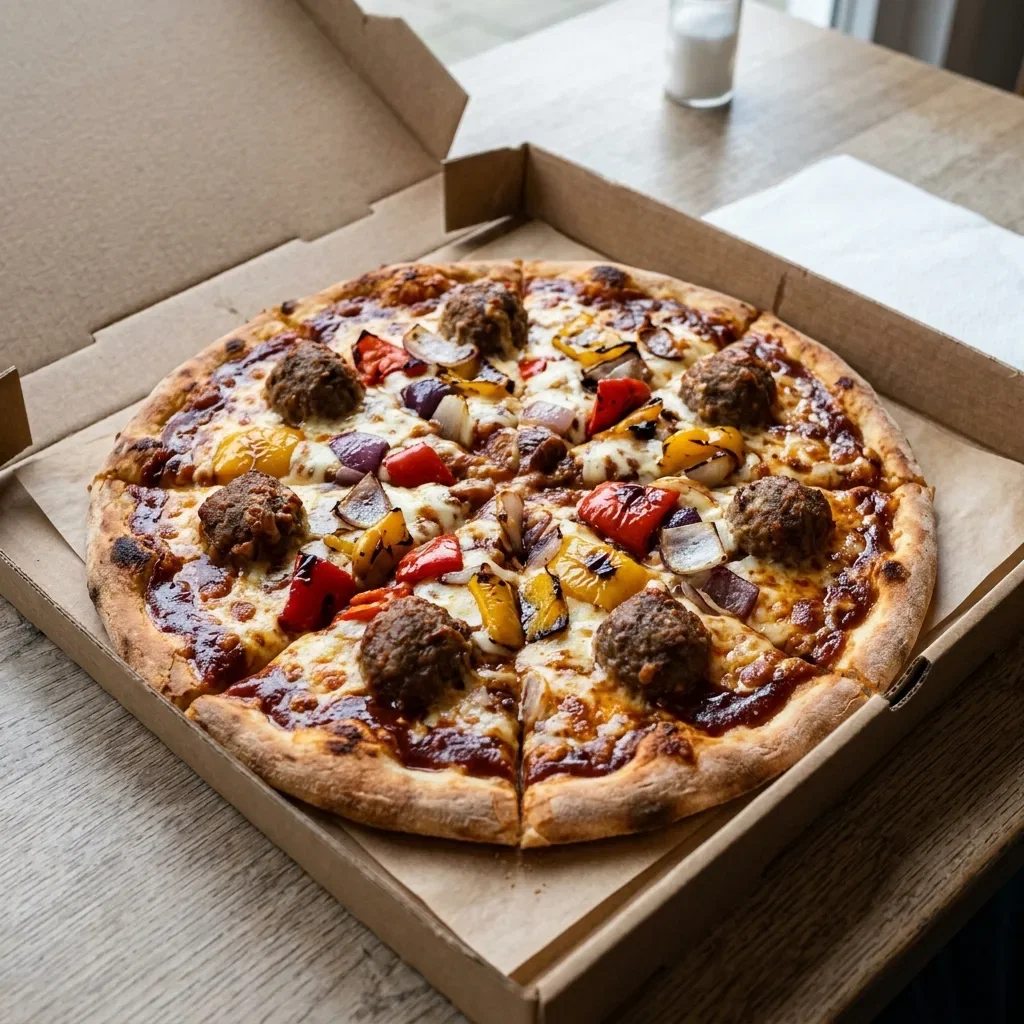 Bbq meatballs large