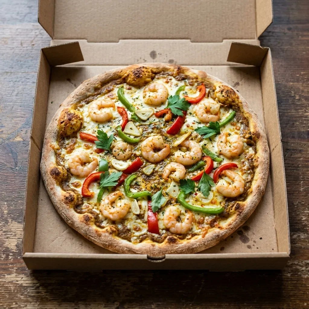 Scampi curry medium