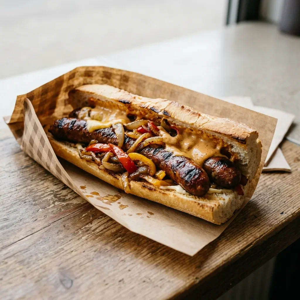 Franse brood merguez