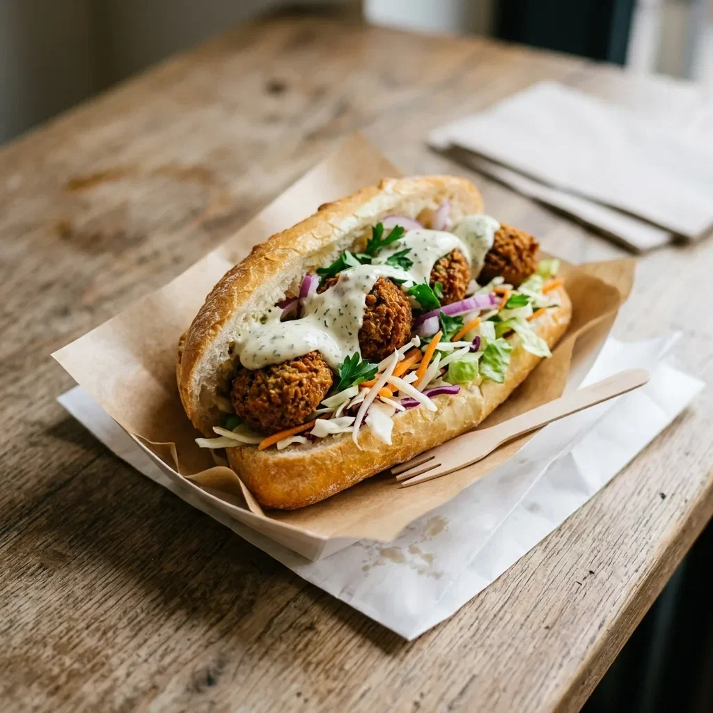 Broodje falafel