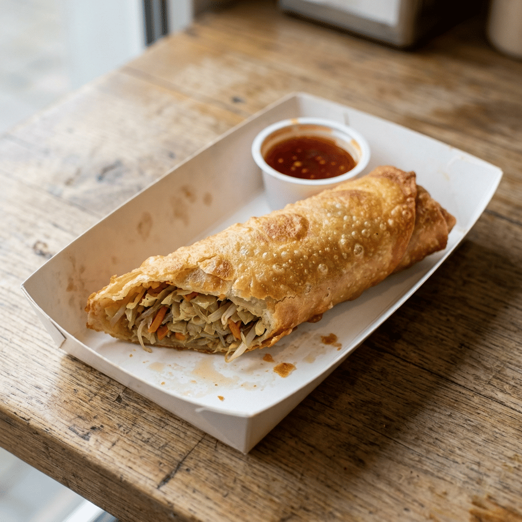 Vegetarische loempia