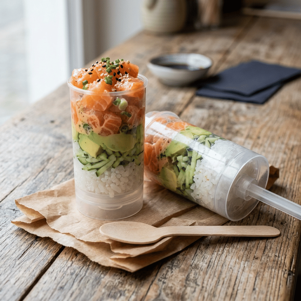 Spicy salmon roll