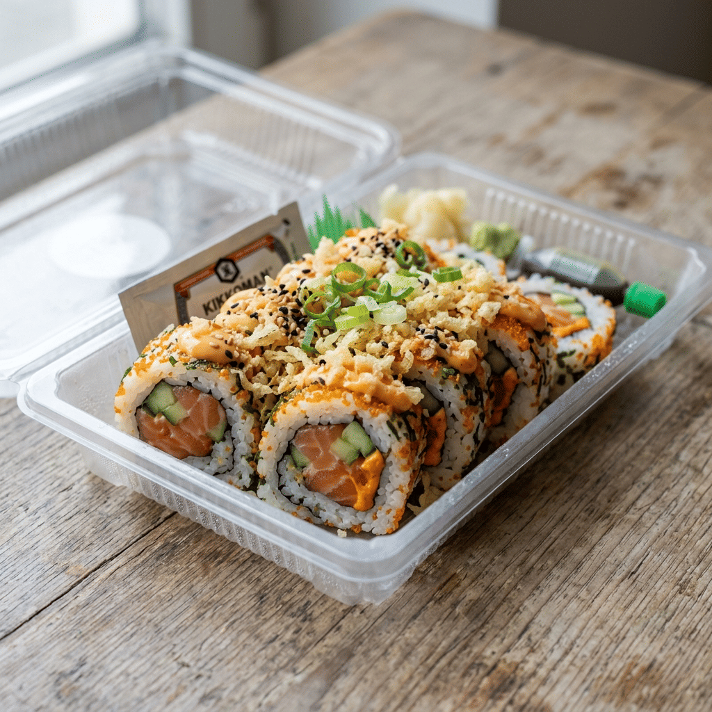 Spicy salmon roll