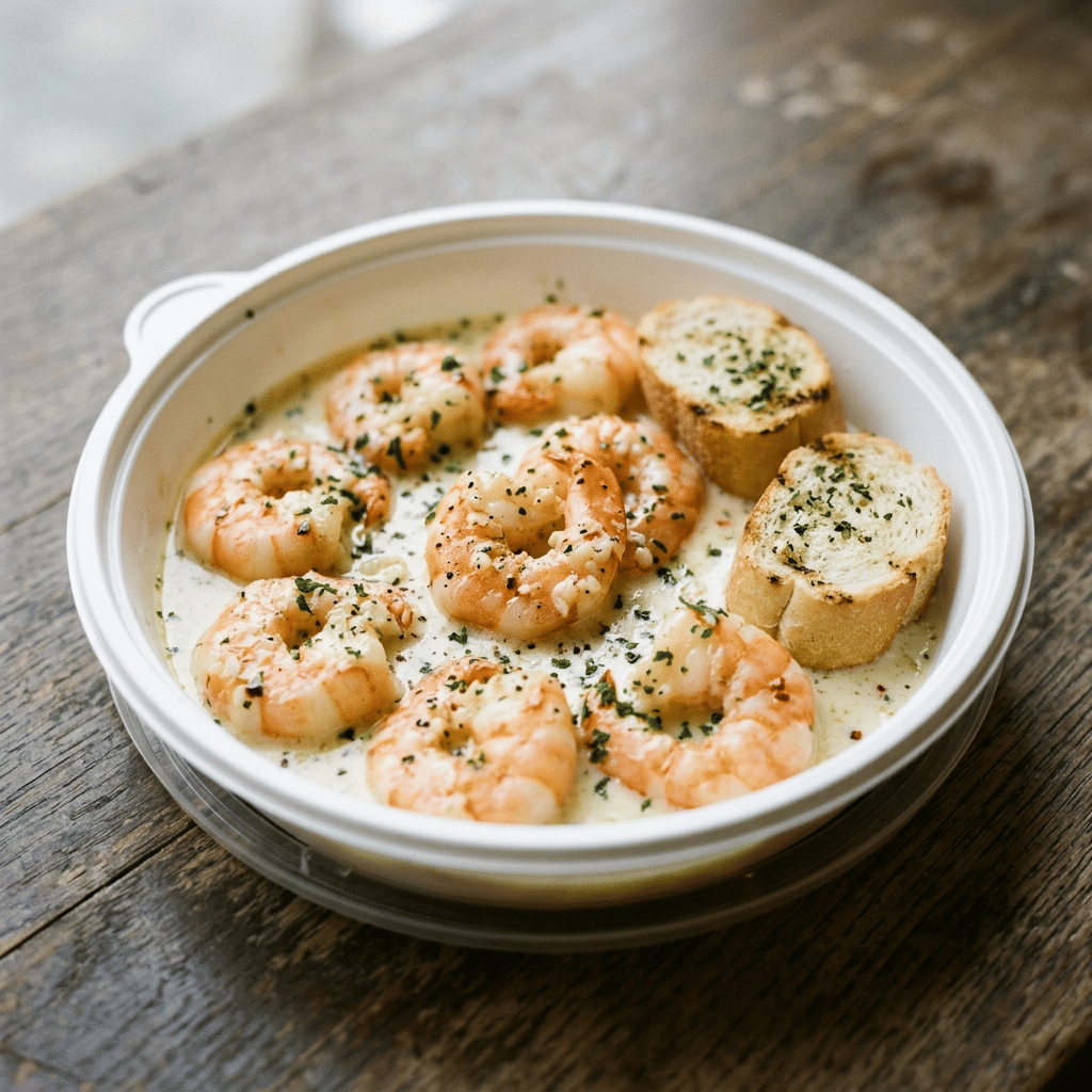 Scampi in looksaus