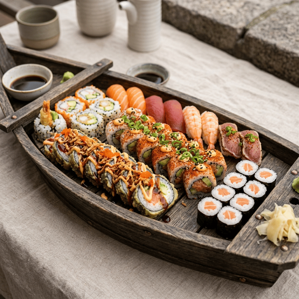 Sushi boat 2 personen