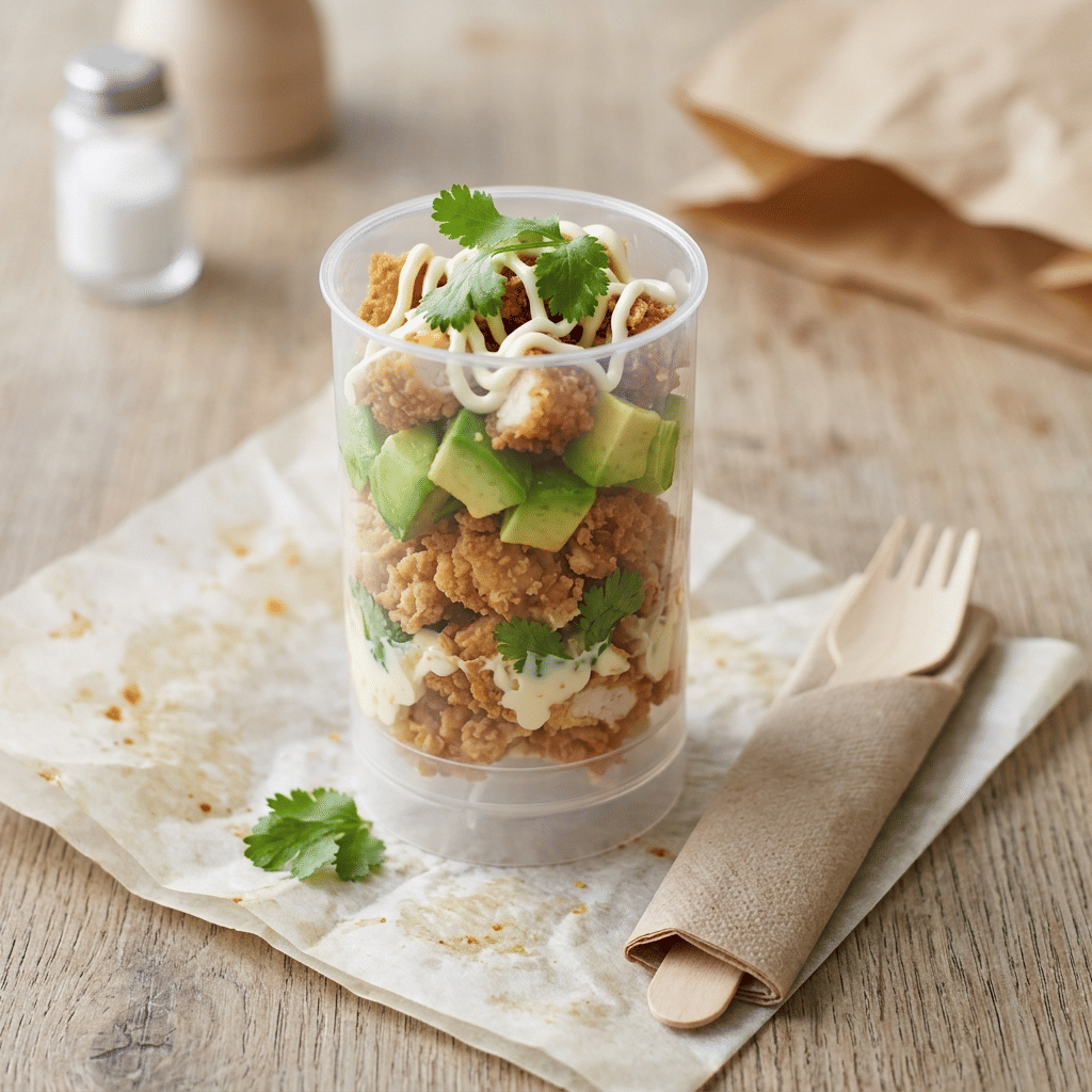 Crispy chicken roll