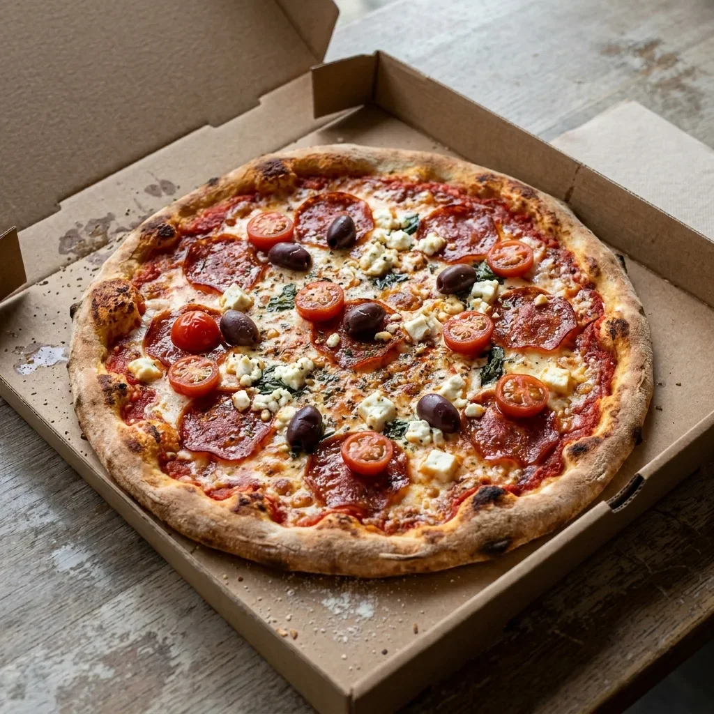 Pizza greek groot