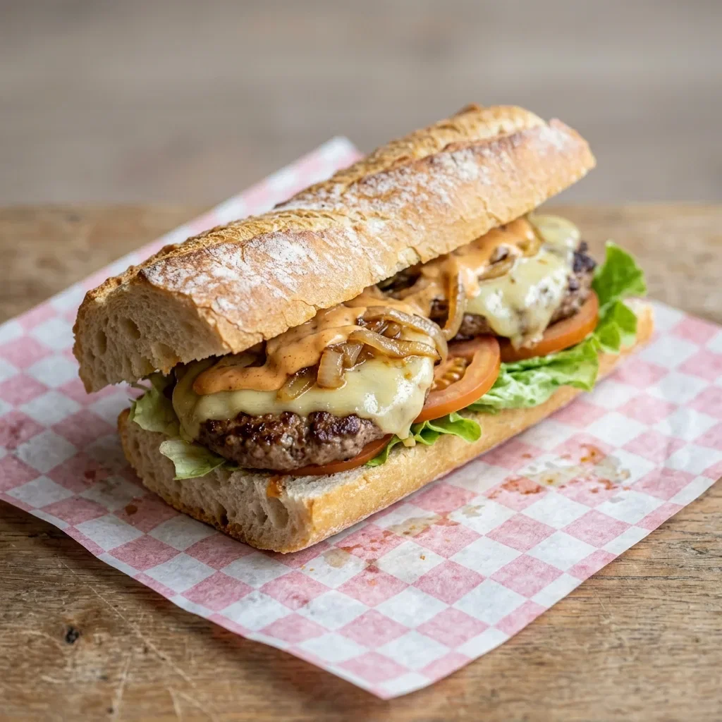 Franse hamburger klein
