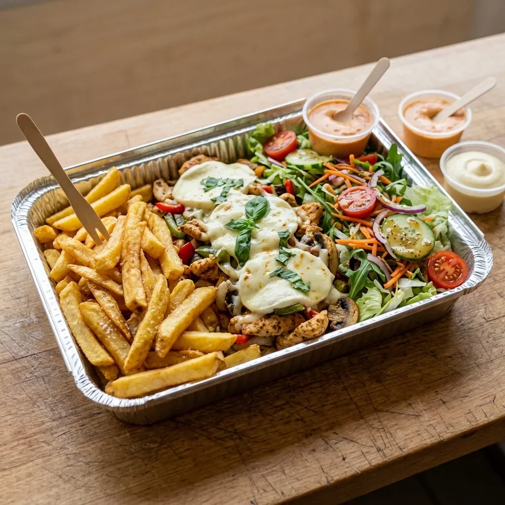 Schotel mozzarella groot