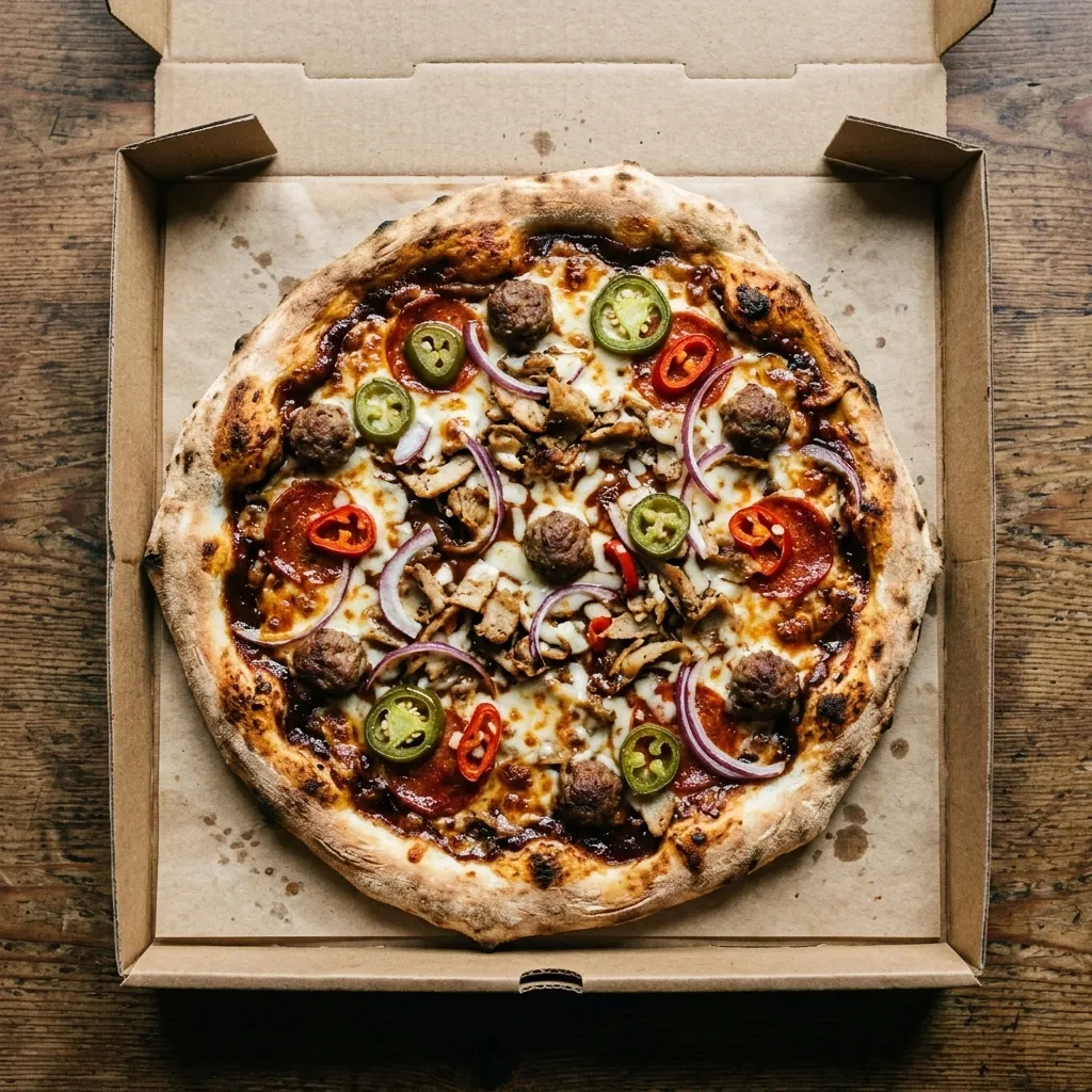 Pizza jack daniels small