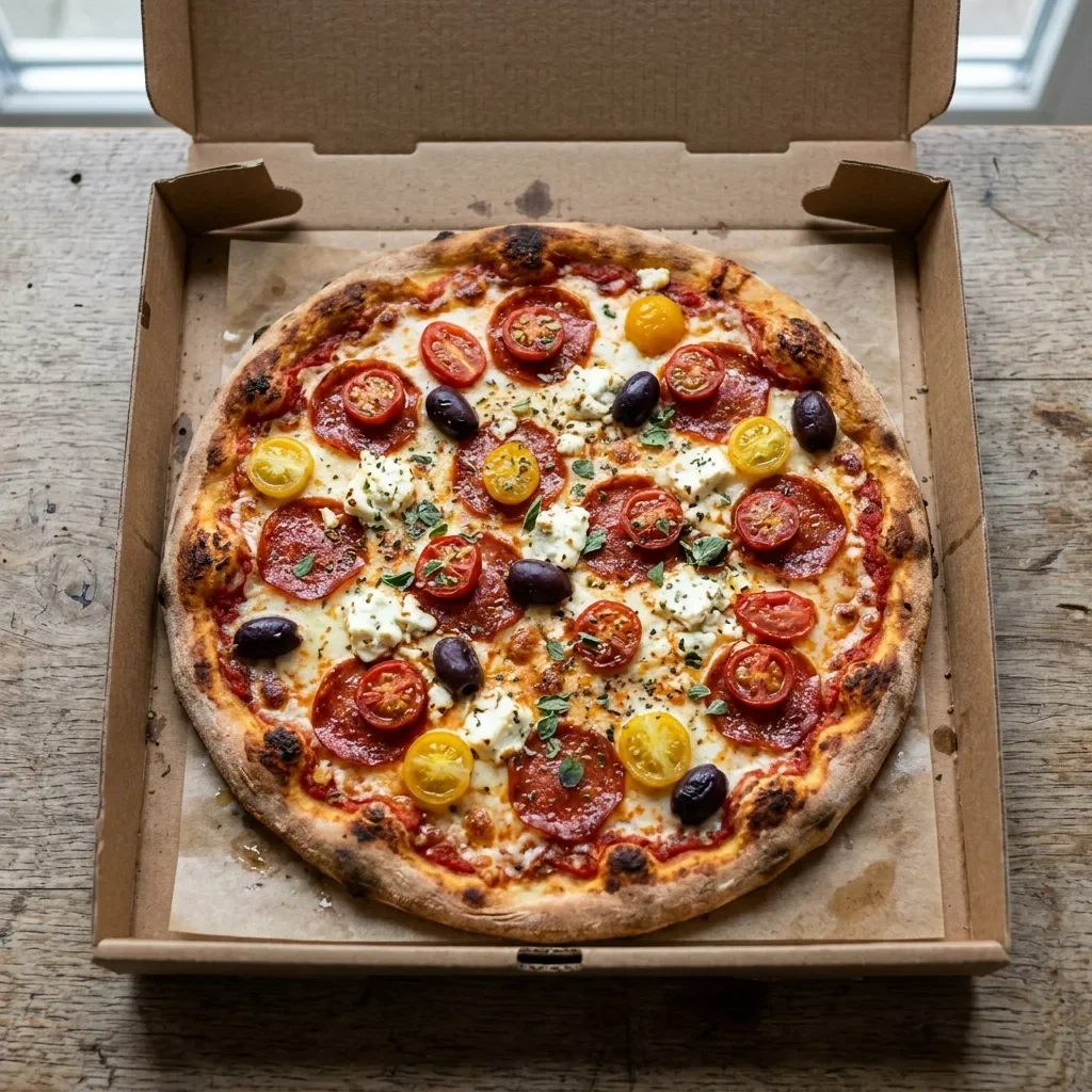 Pizza greek medium