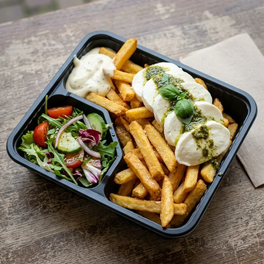 Schotel mozzarella klein