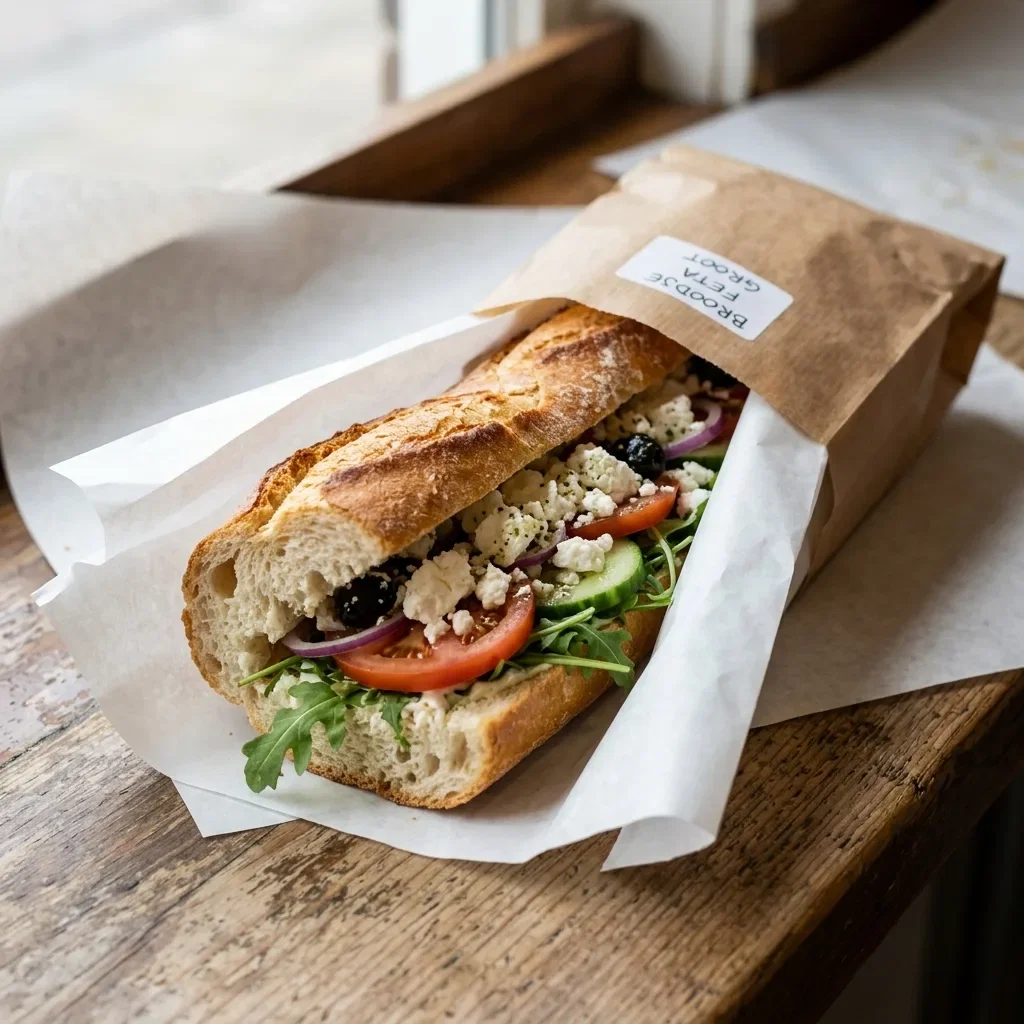 Broodje feta groot