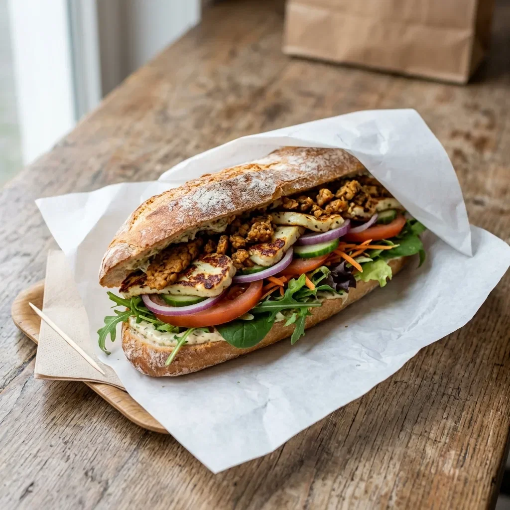 Broodje vegetarisch groot