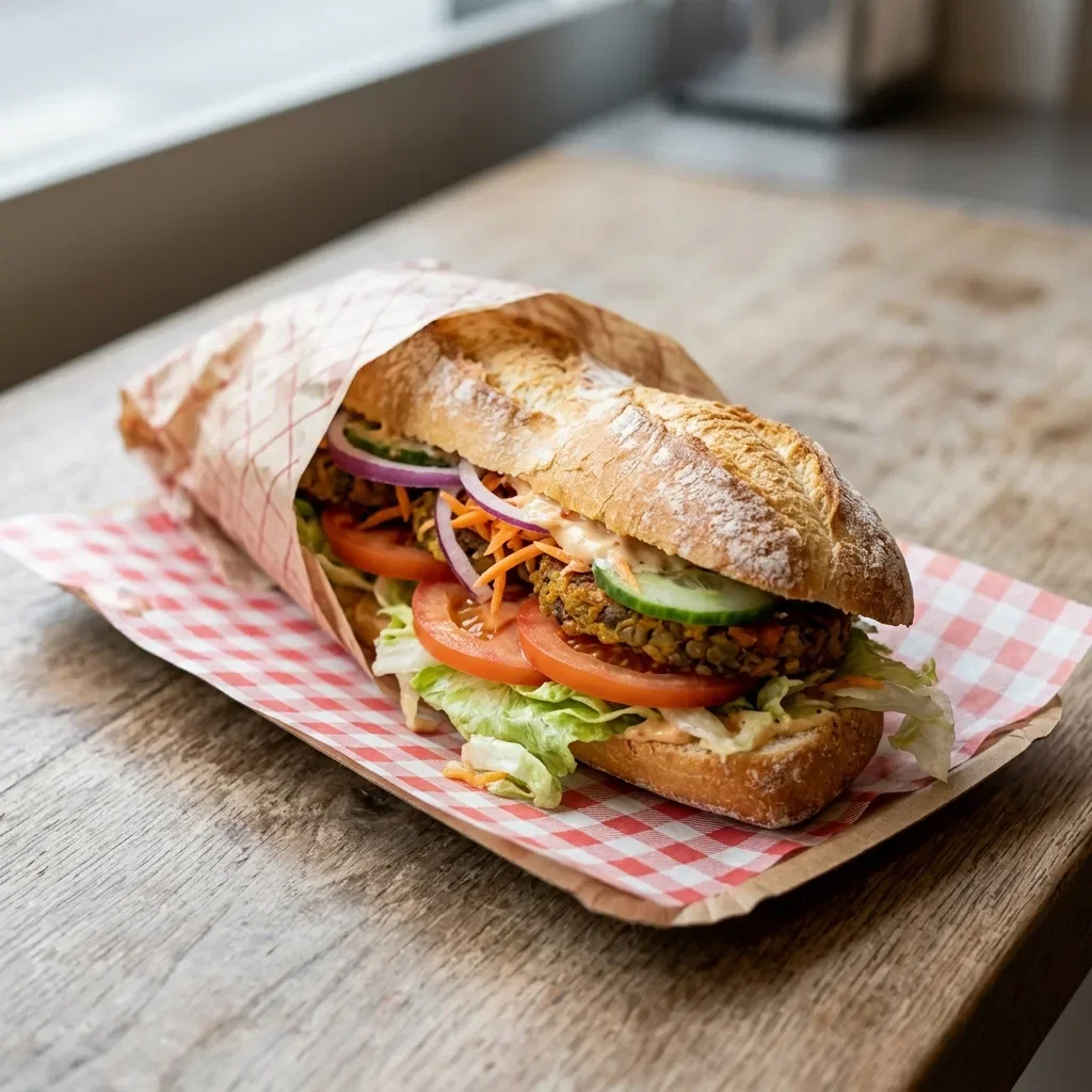 Broodje vegetarisch klein