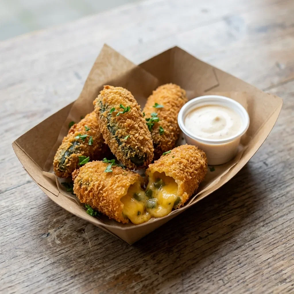 Cheddar jalapenos