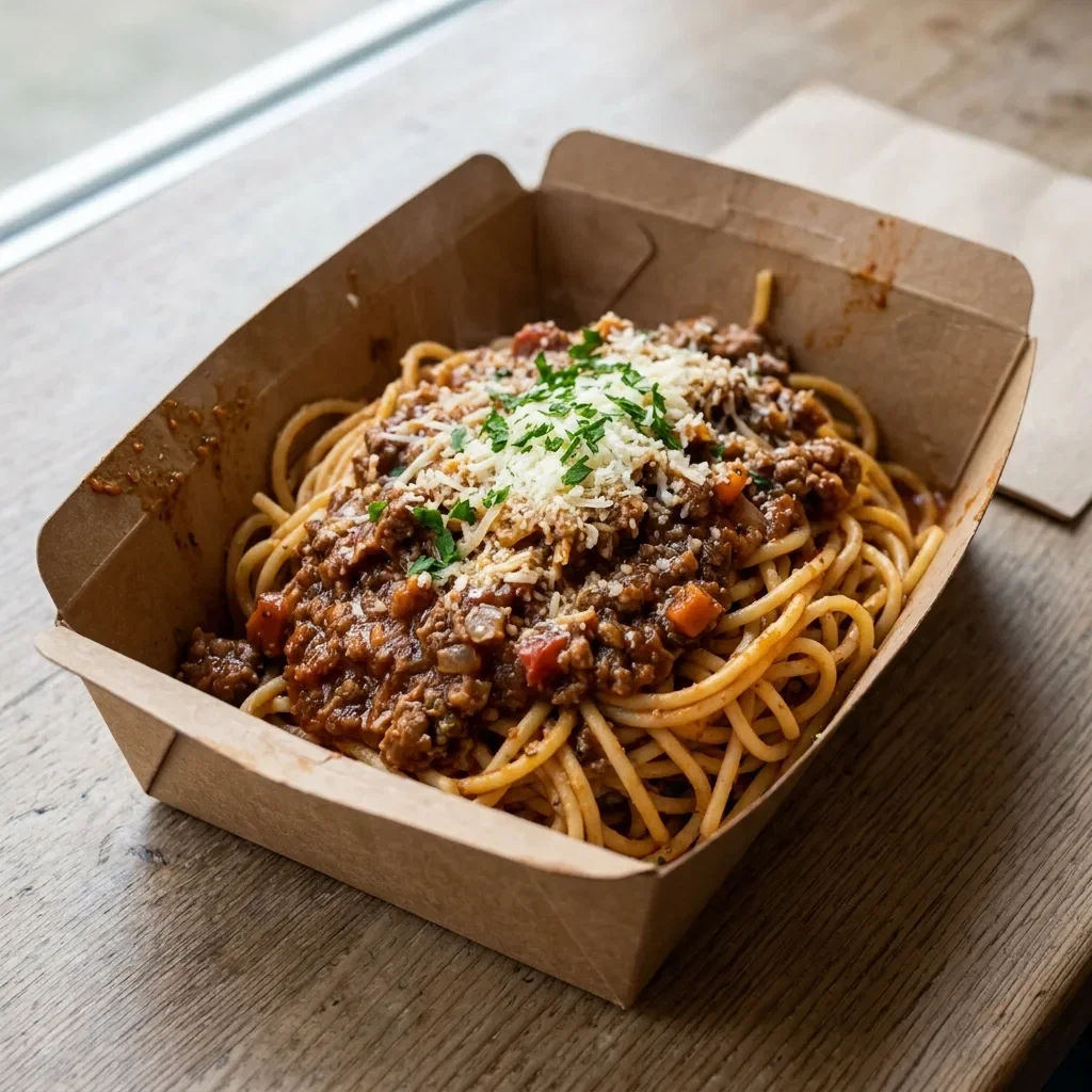Pasta bolognese