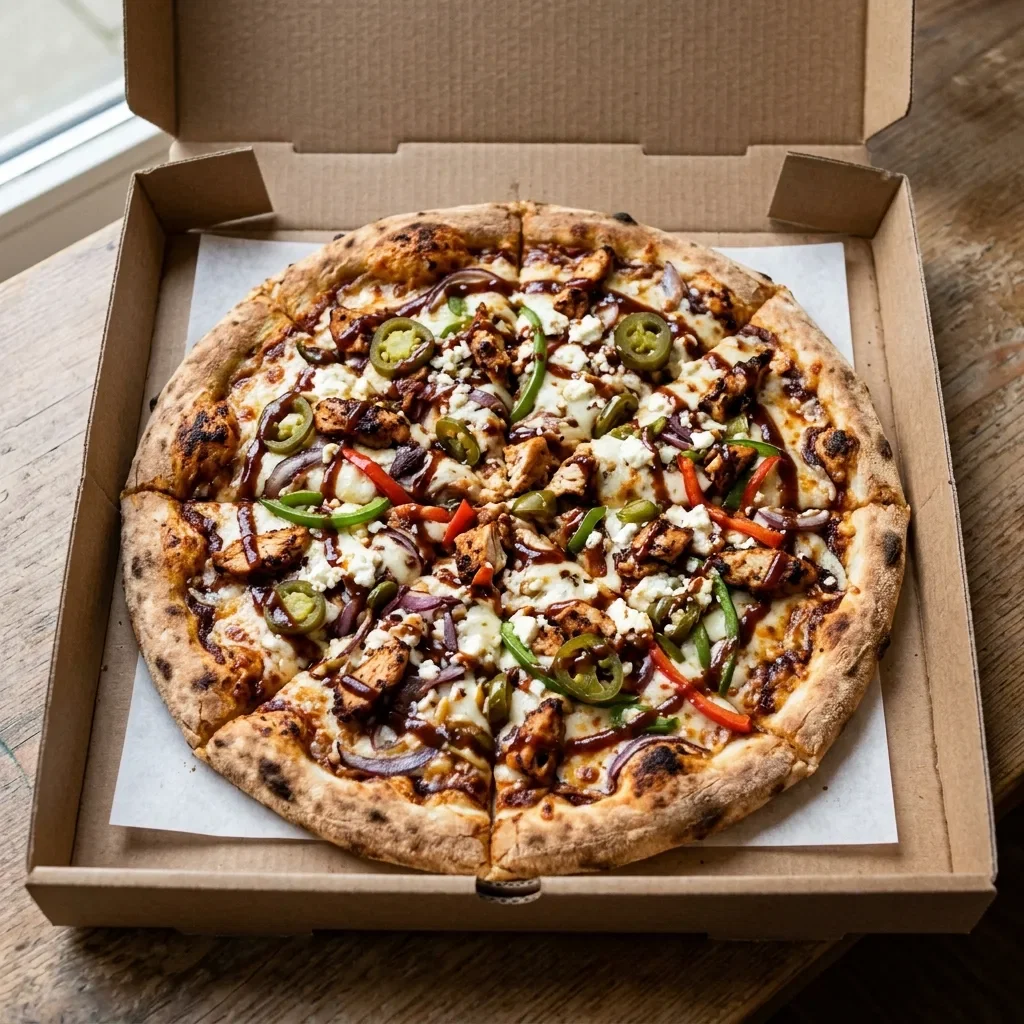 Hot bbq chicken large
