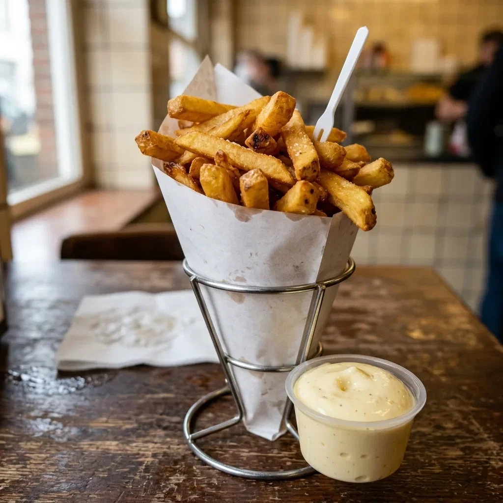 Portie frieten
