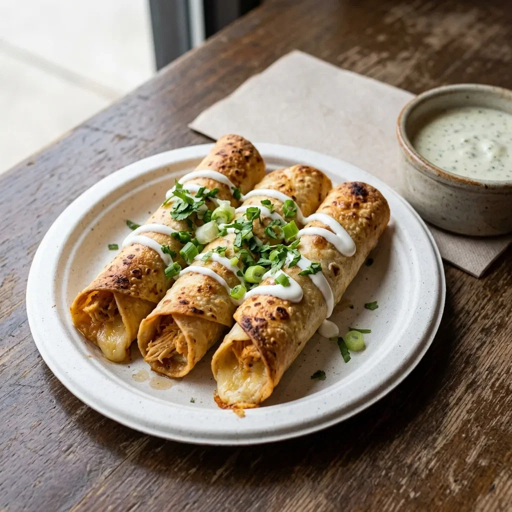 Taquito cheese chicken
