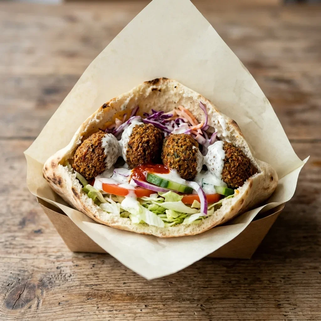 Broodje falafel