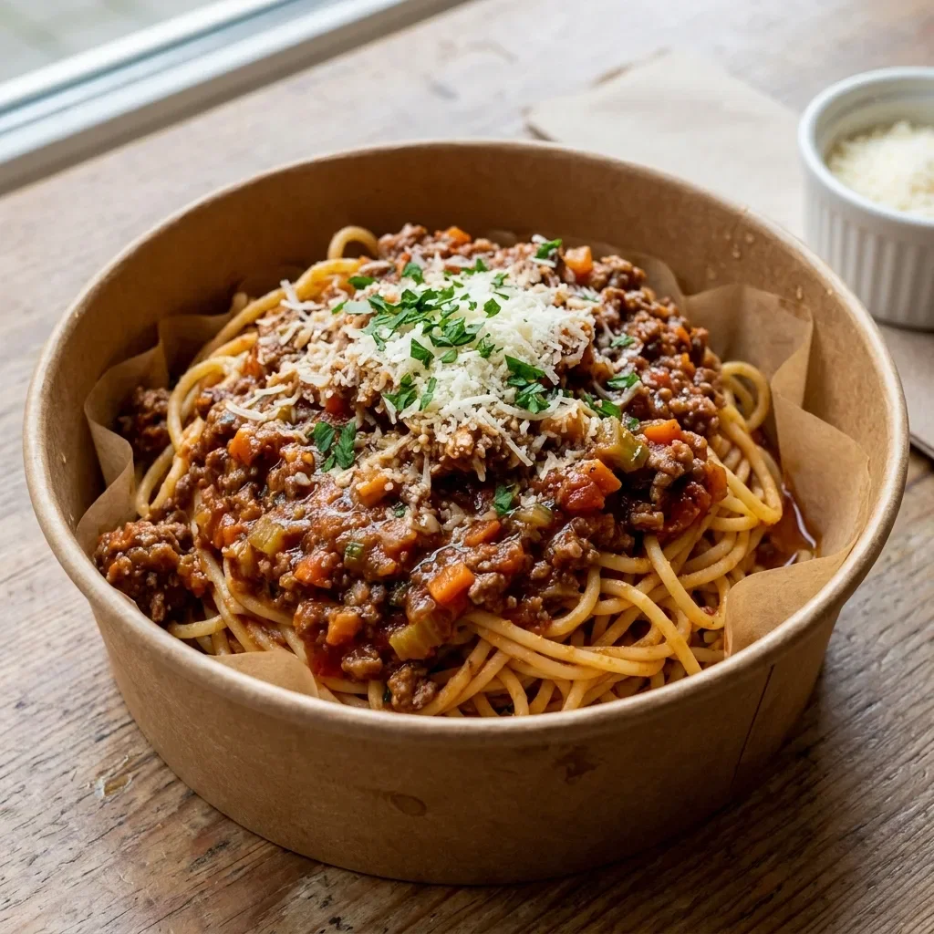 Spaghetti bolognese