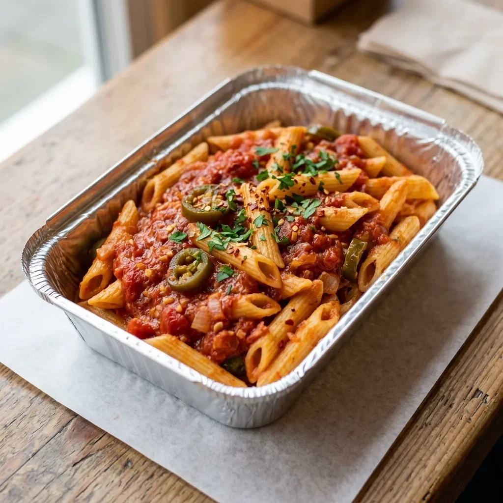 Penne arrabiata