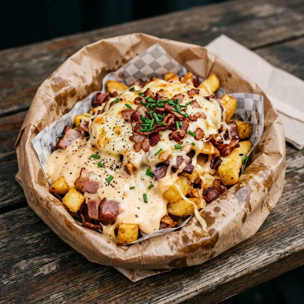 Loaded bacon