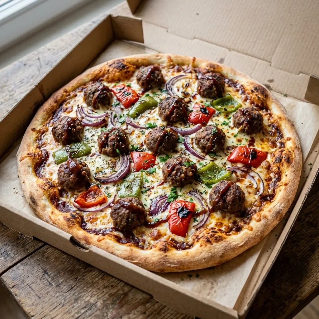Bbq meatballs large