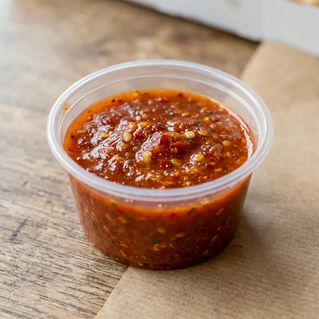 Chillisaus cup