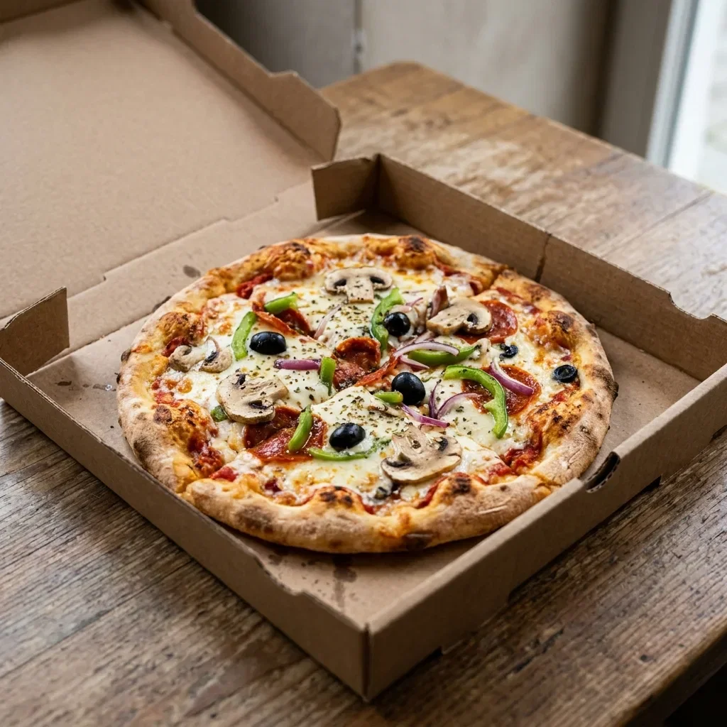 Stel je pizza zelf samen