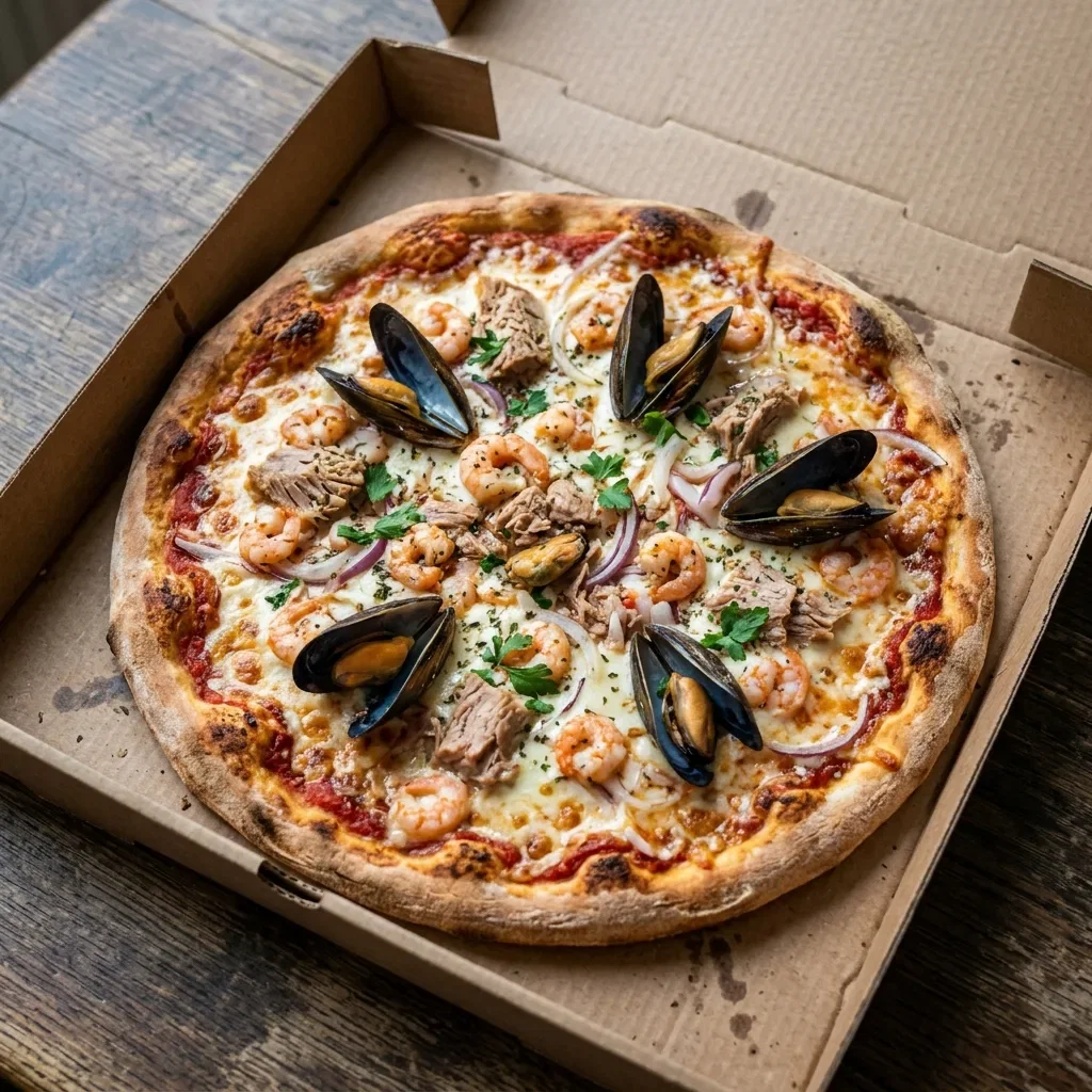 Seafood delight medium